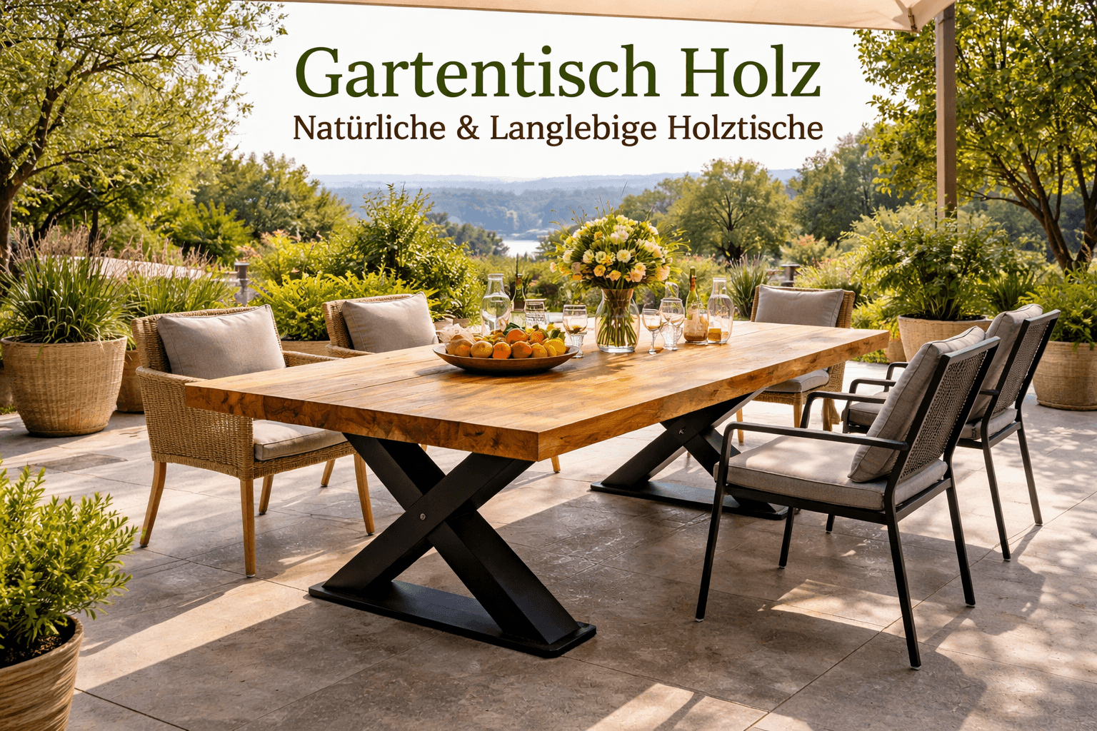 Gartentisch Holz
